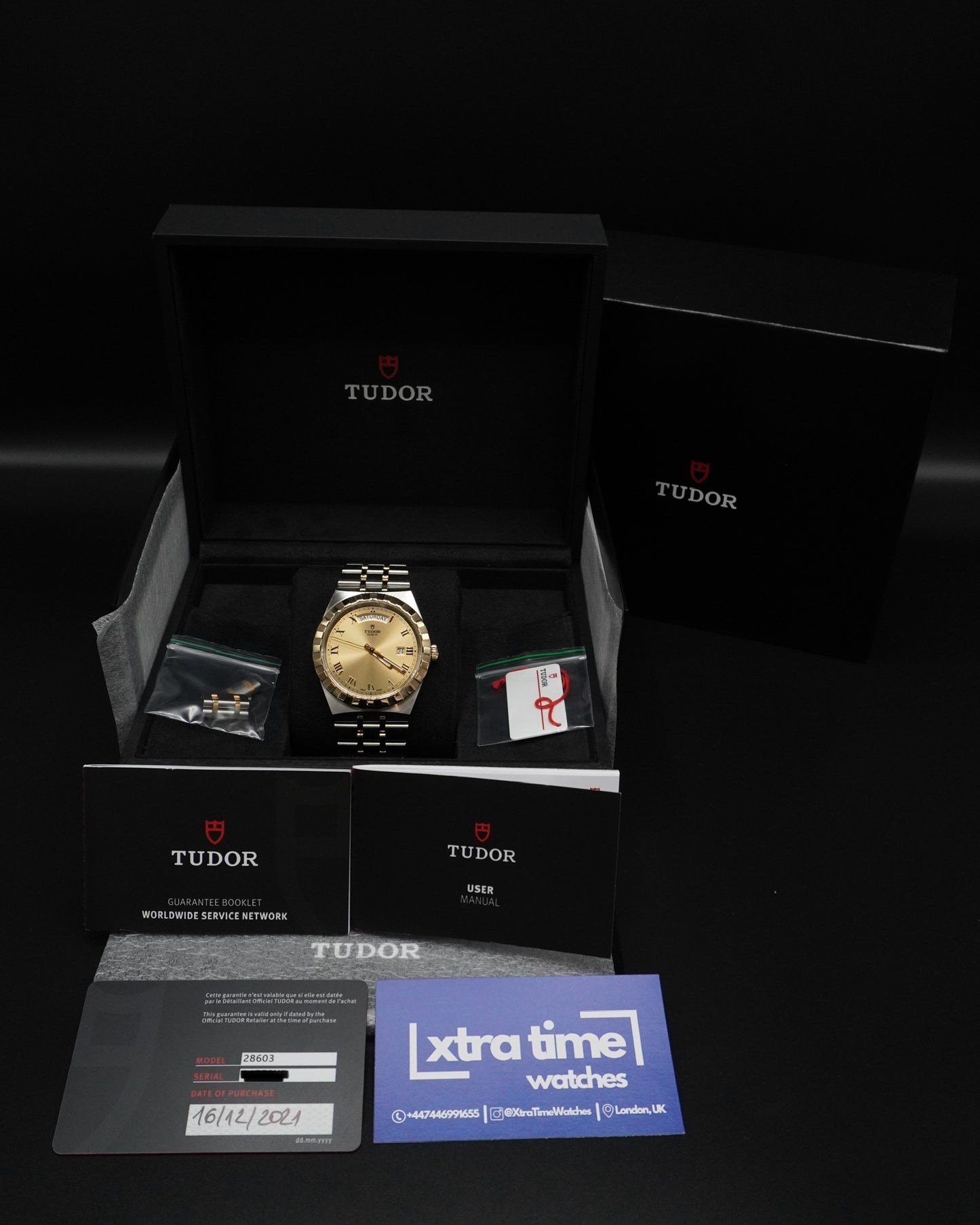 Tudor Royal Day Date โChampagne Dialโ - M28603