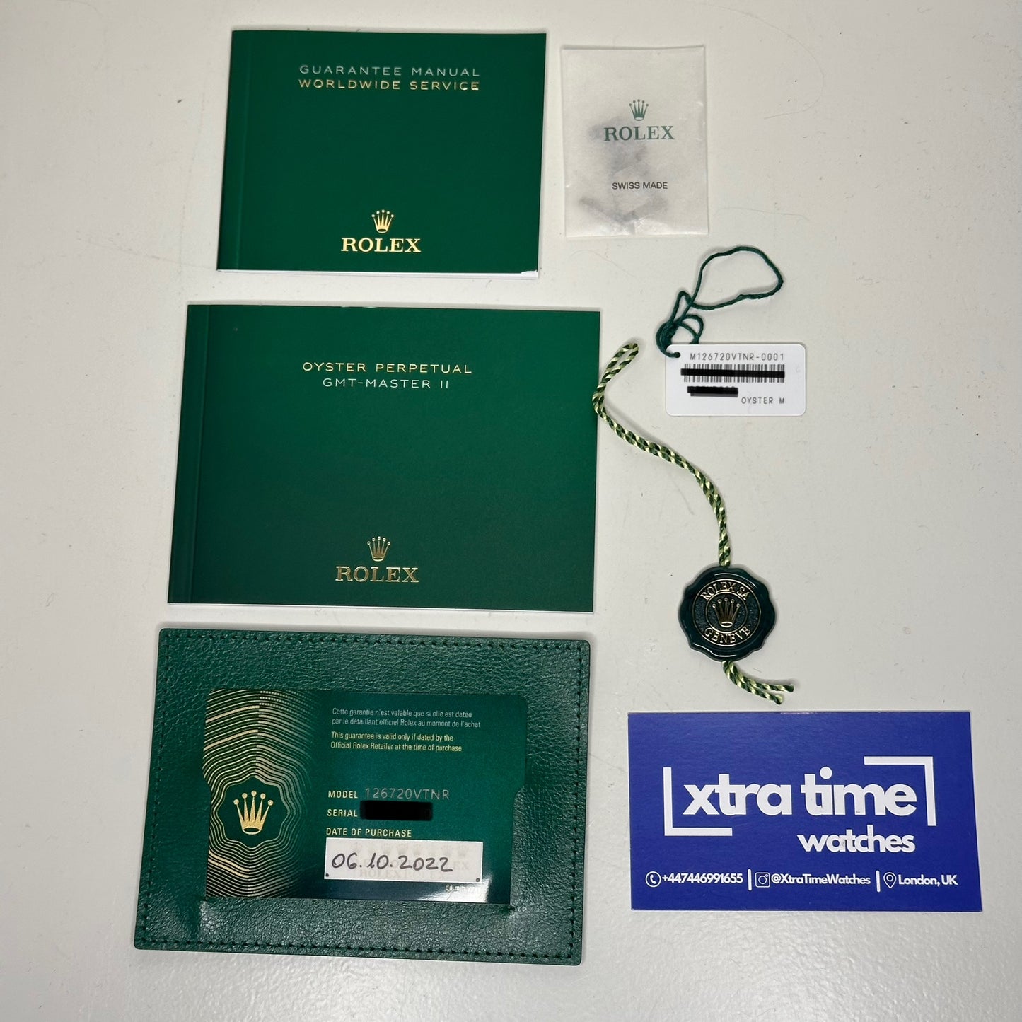 Rolex GMT-Master II “Sprite” - 126720VTNR