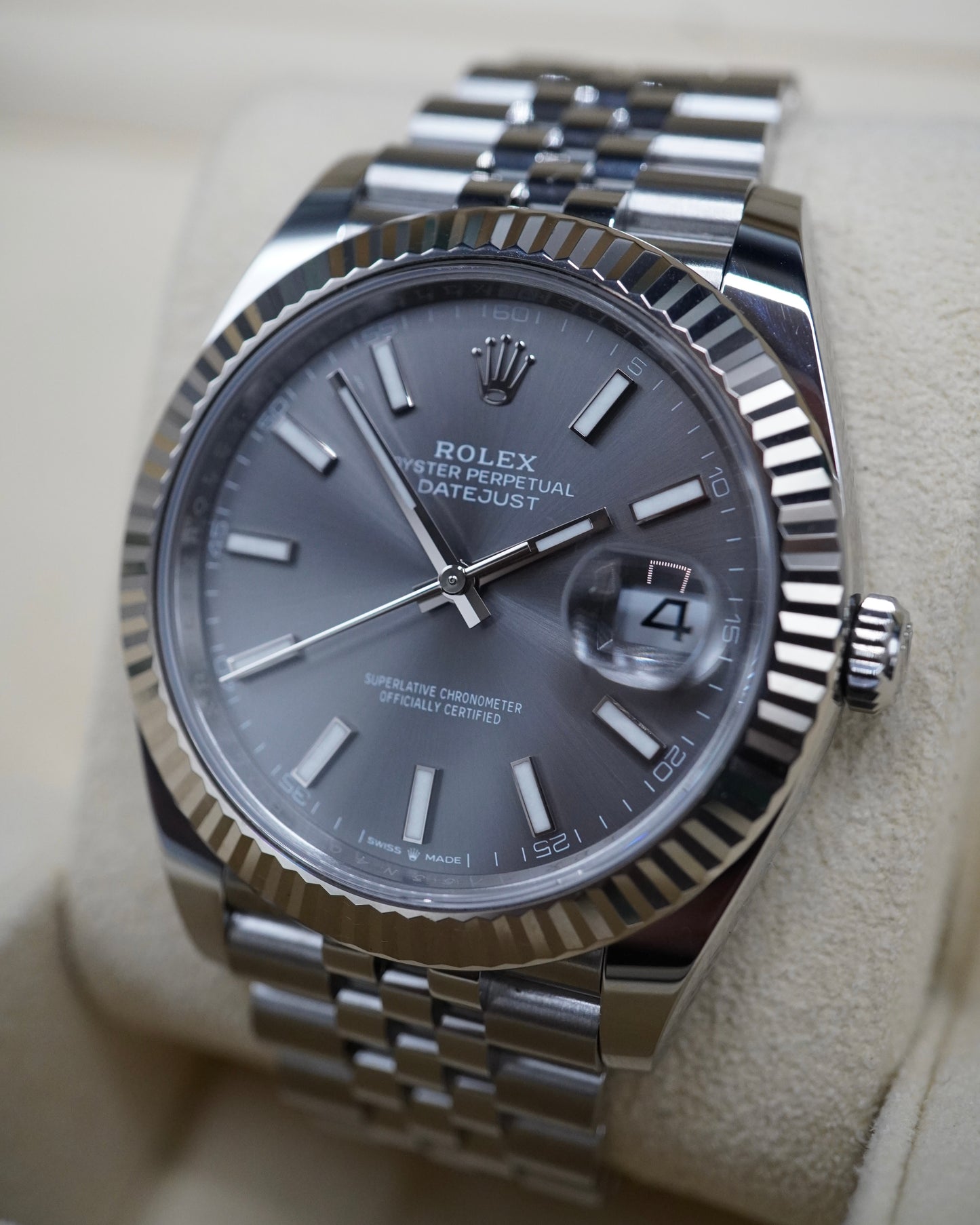 Rolex Datejust 41 'Rhodium Dial - 126334