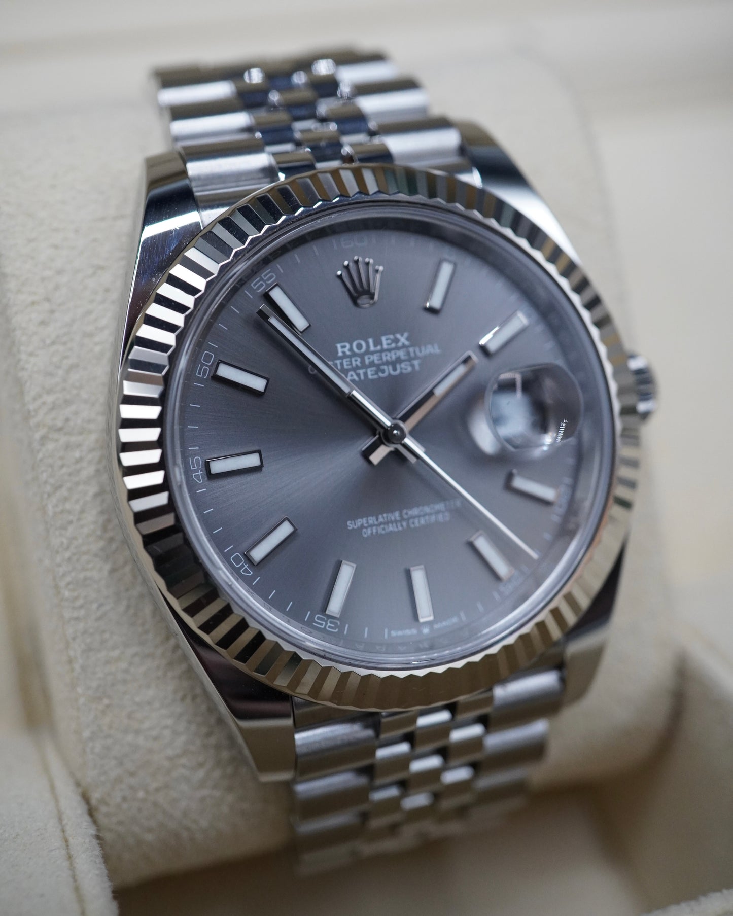 Rolex Datejust 41 'Rhodium Dial - 126334