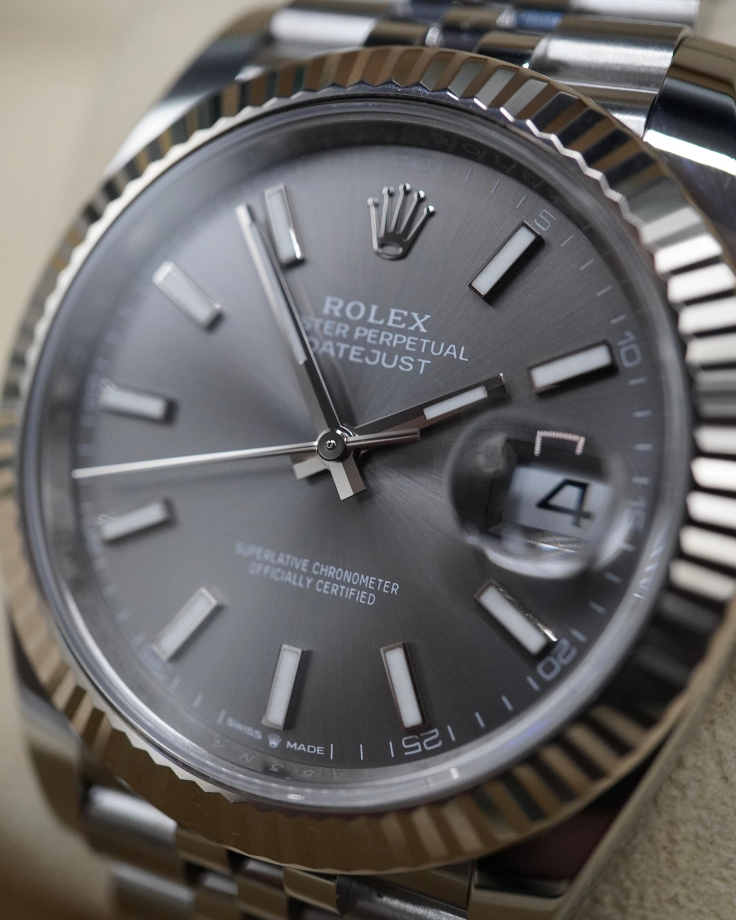Rolex Datejust 41 'Rhodium Dial - 126334