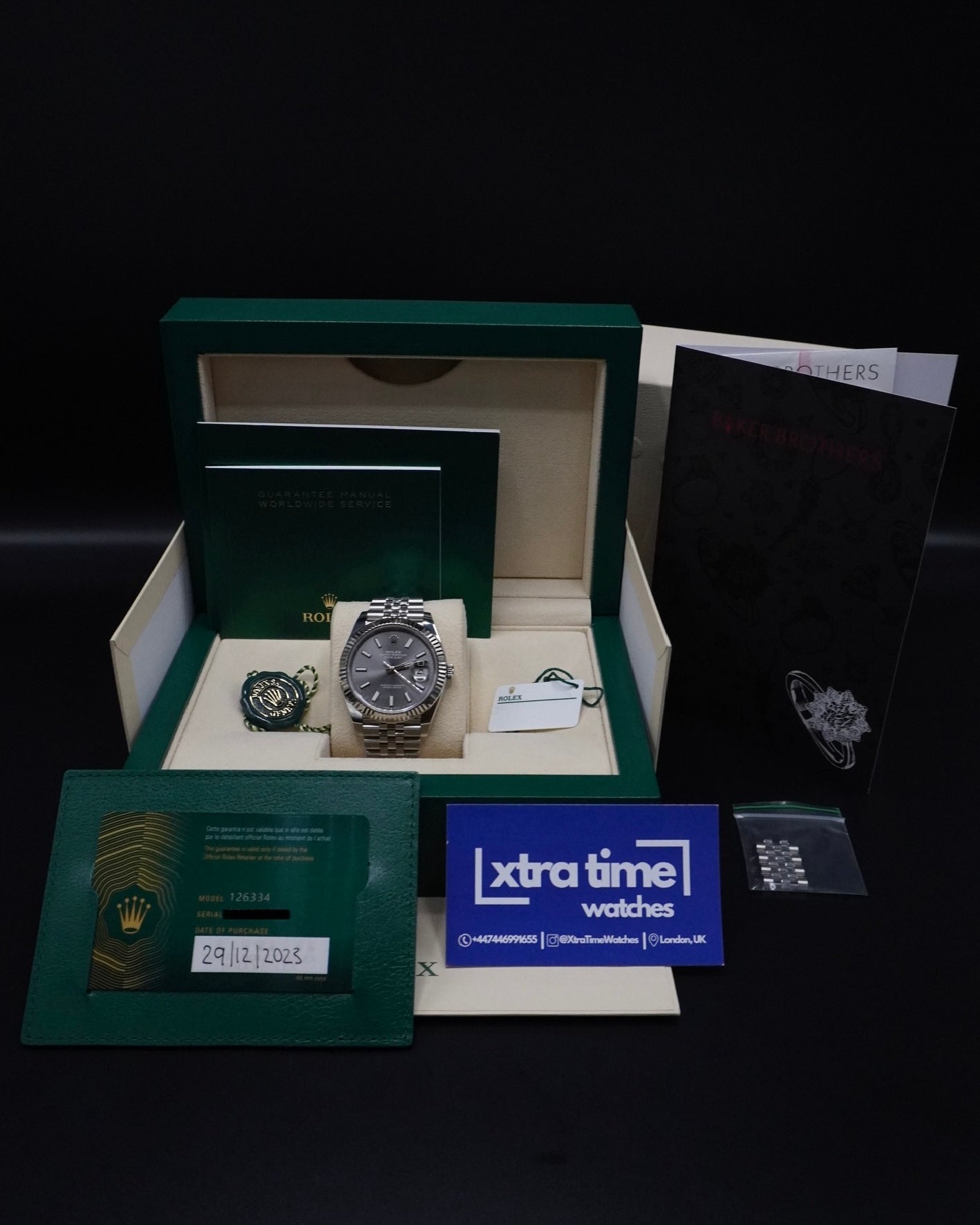 Rolex Datejust 41 'Rhodium Dial - 126334