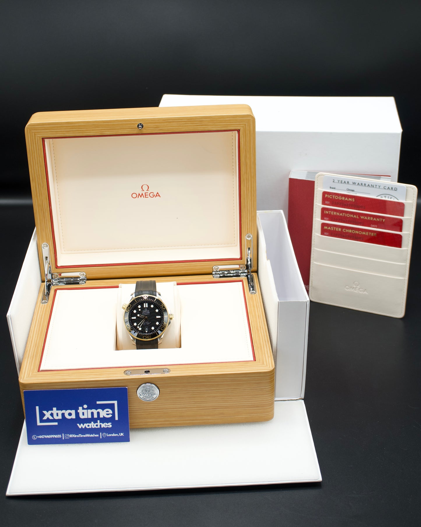 Omega Seamaster Professional Diver 300M Sedna Yellow Gold - 210.22.42.20.01.001