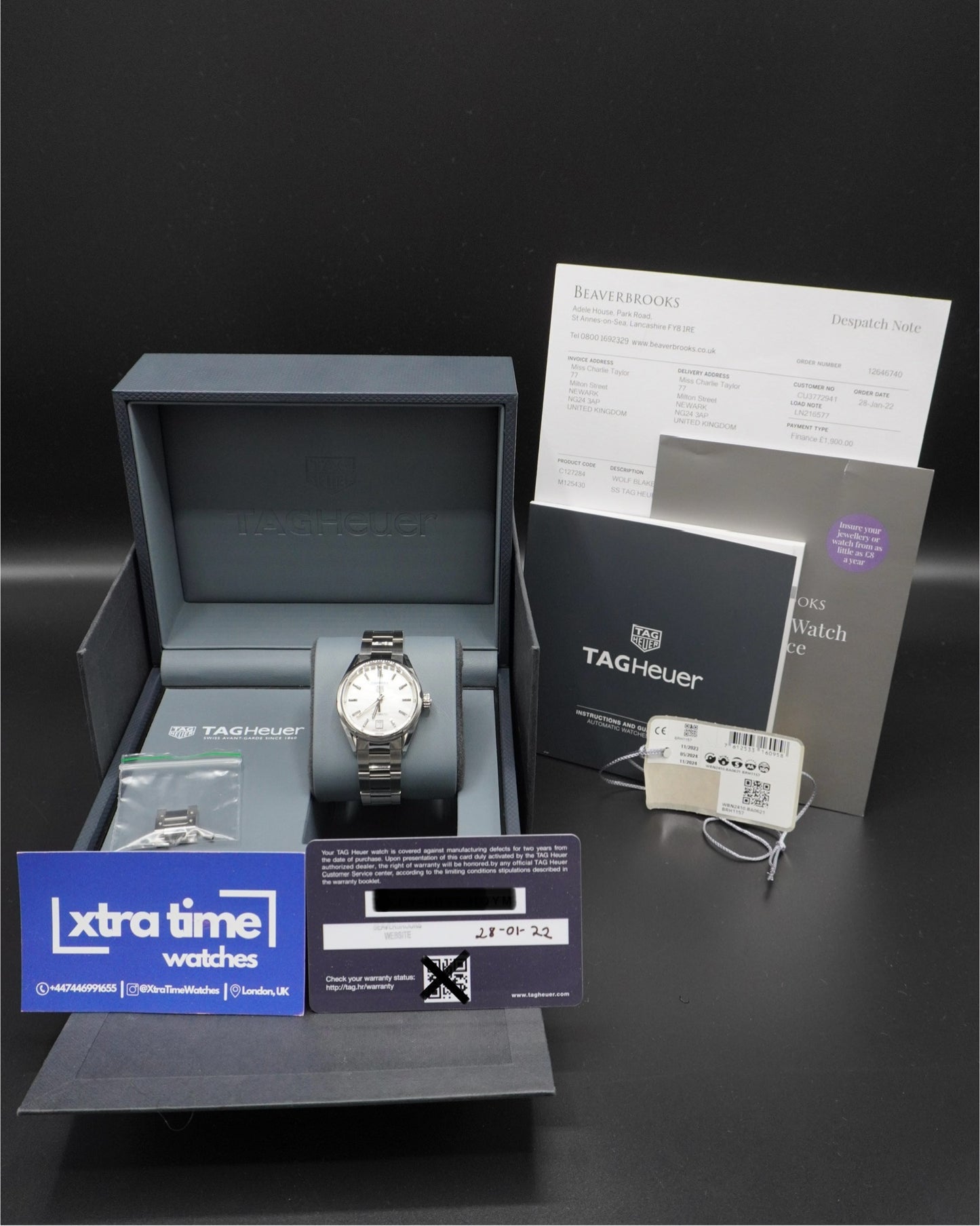 Ladies TAG Heuer Carrera Date - WBN2410
