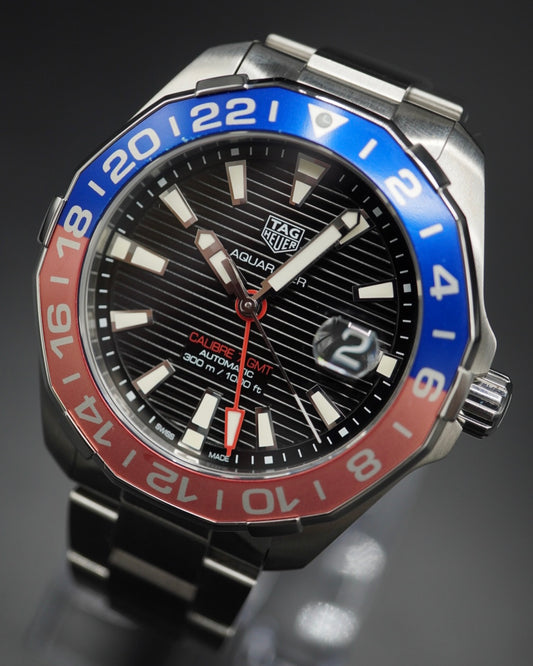 TAG Heuer Aquaracer GMT 'Pepsi' - WAY201F