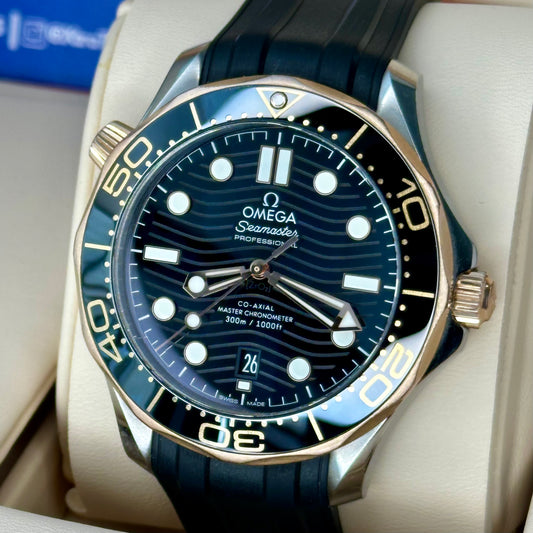 Omega Seamaster Diver 300M 'Sedna Gold' - 210.22.42.20.01.002