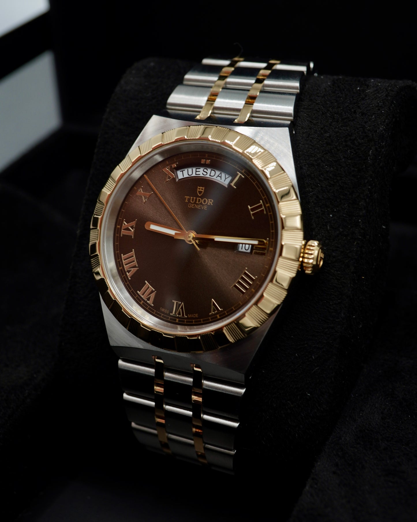 TUDOR Royal Day Date 'Chocolate Dial' - 28603