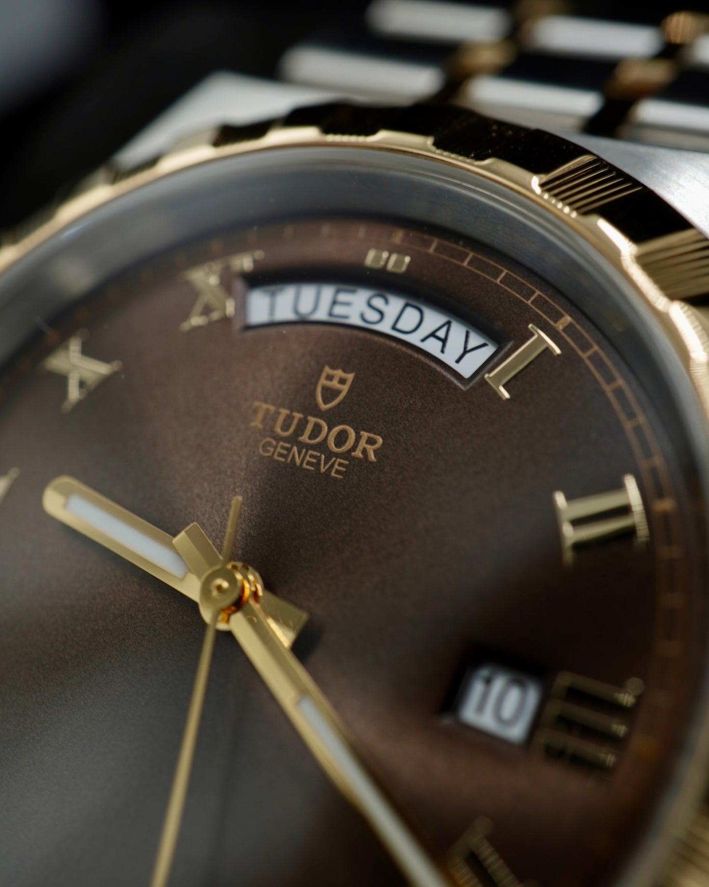 TUDOR Royal Day Date 'Chocolate Dial' - 28603