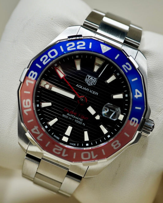 TAG Heuer Aquaracer GMT 'Pepsi' - WAY201F