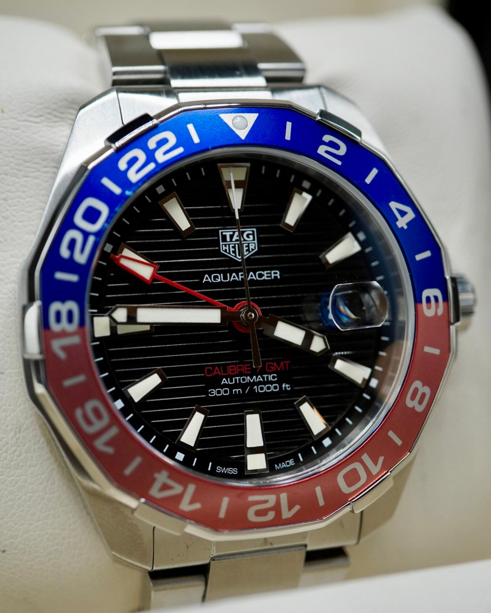 TAG Heuer Aquaracer GMT 'Pepsi' - WAY201F