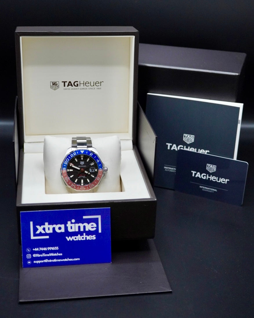 TAG Heuer Aquaracer GMT 'Pepsi' - WAY201F