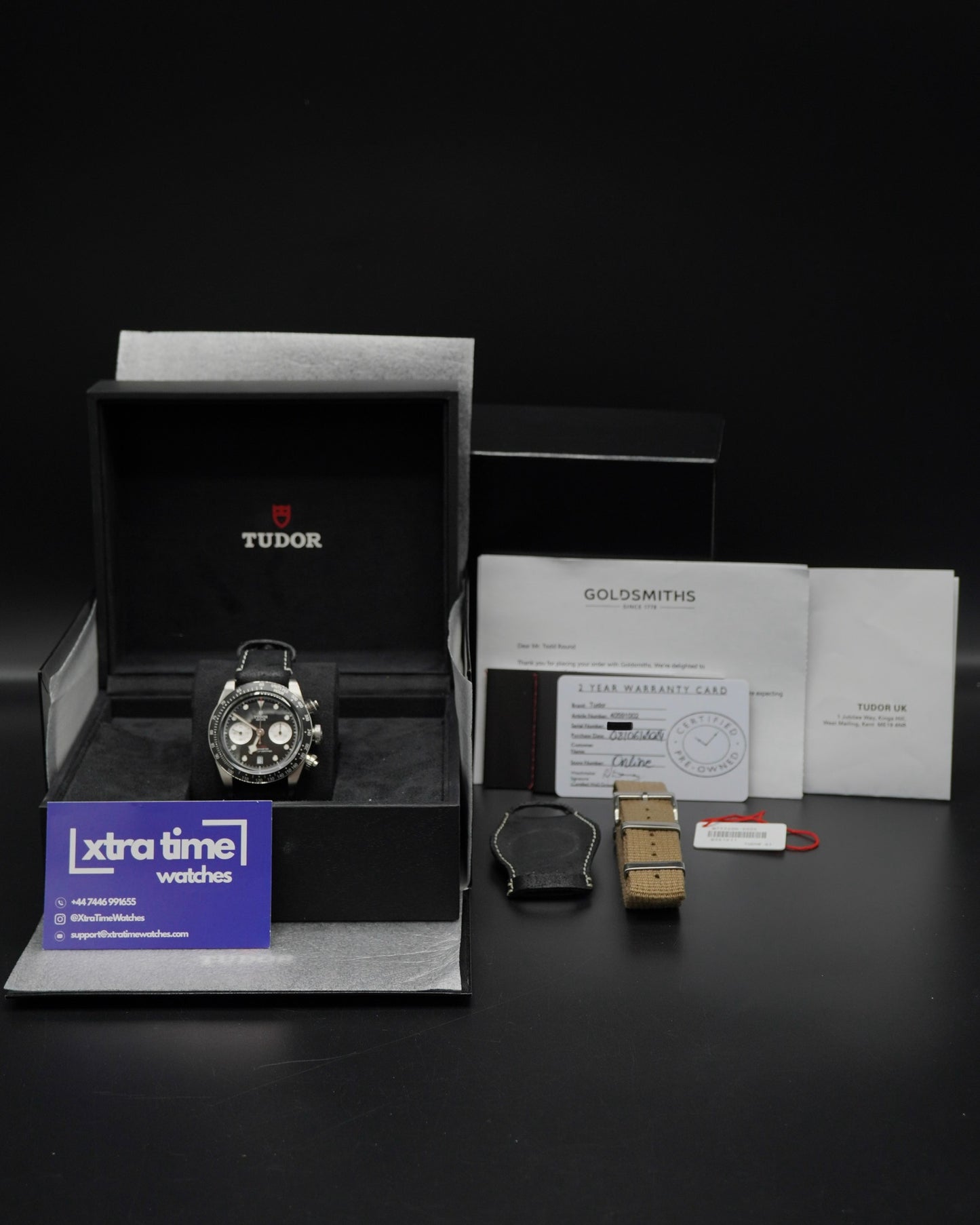 Tudor Black Bay Chronograph Reverse Panda - 79360N