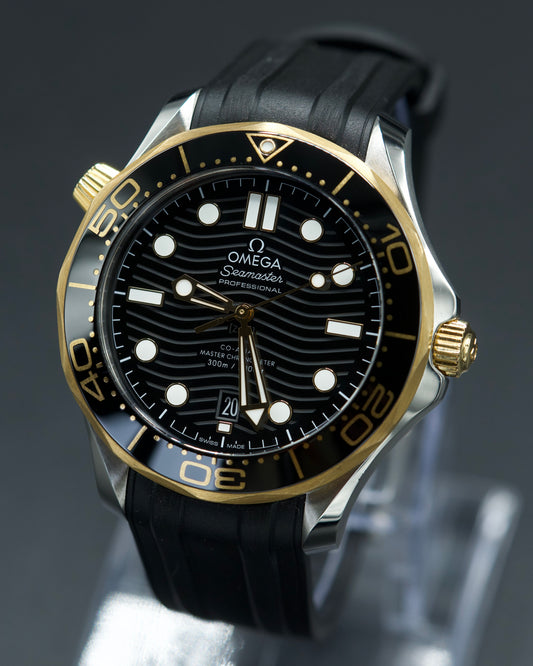 Omega Seamaster Professional Diver 300M Sedna Yellow Gold - 210.22.42.20.01.001