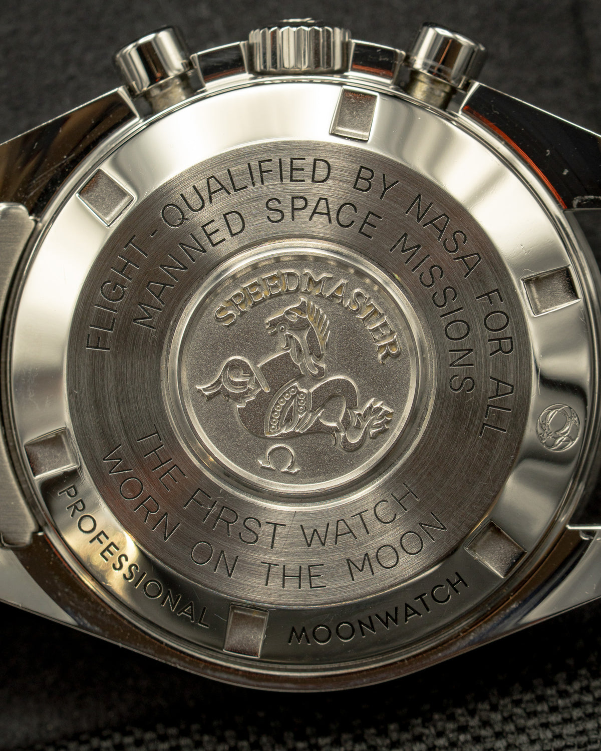 Omega Speedmaster Moonwatch 'Hesalite'