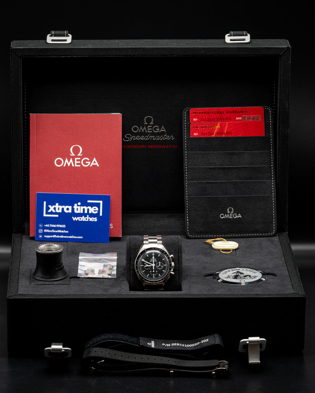 Omega Speedmaster Moonwatch 'Hesalite'