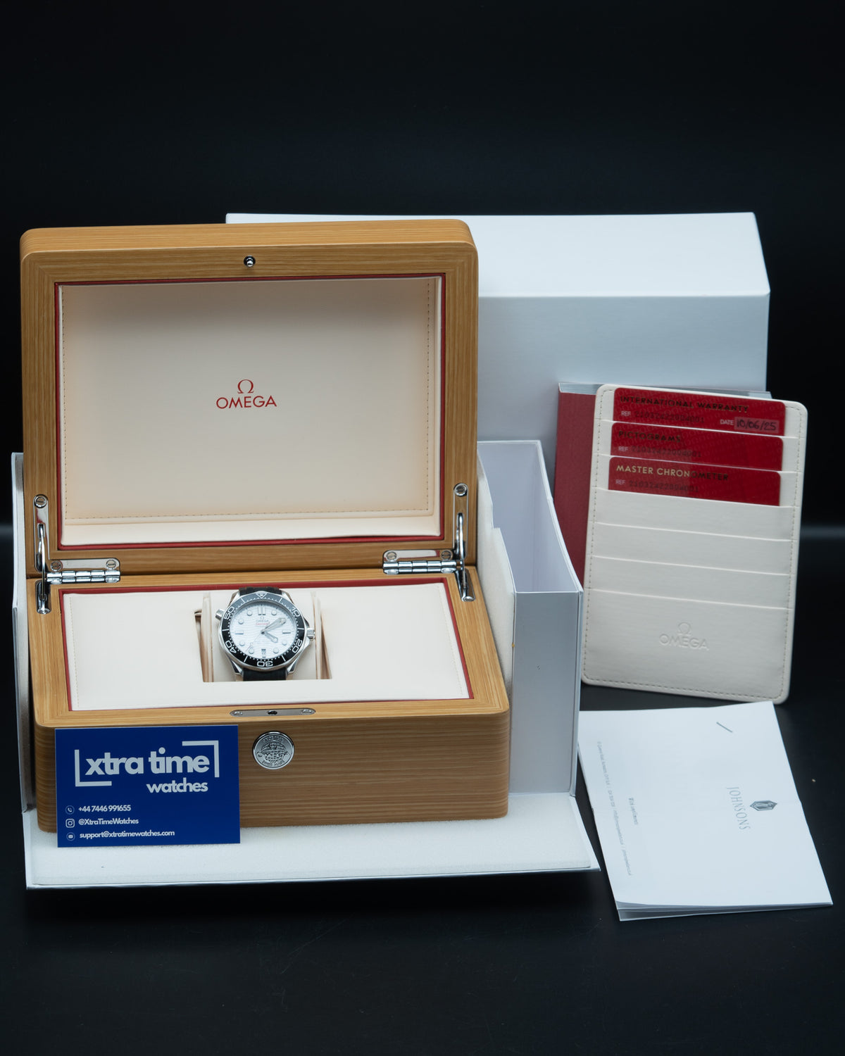 Omega Seamaster Professional 300M White