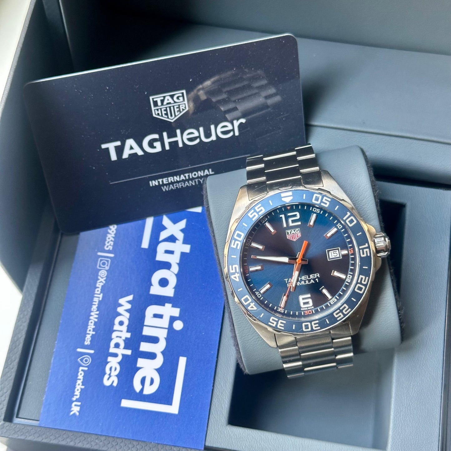 TAG Heuer Formula 1 Blue Dial - WAZ1010