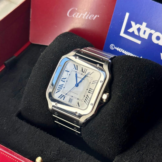 Cartier Santos de Cartier Large White Dial - WSSA0018